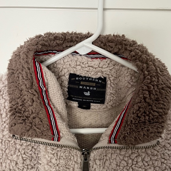 Southern Marsh Adult Appalachian Pile Sherpa Pullover - Picture 4 of 6